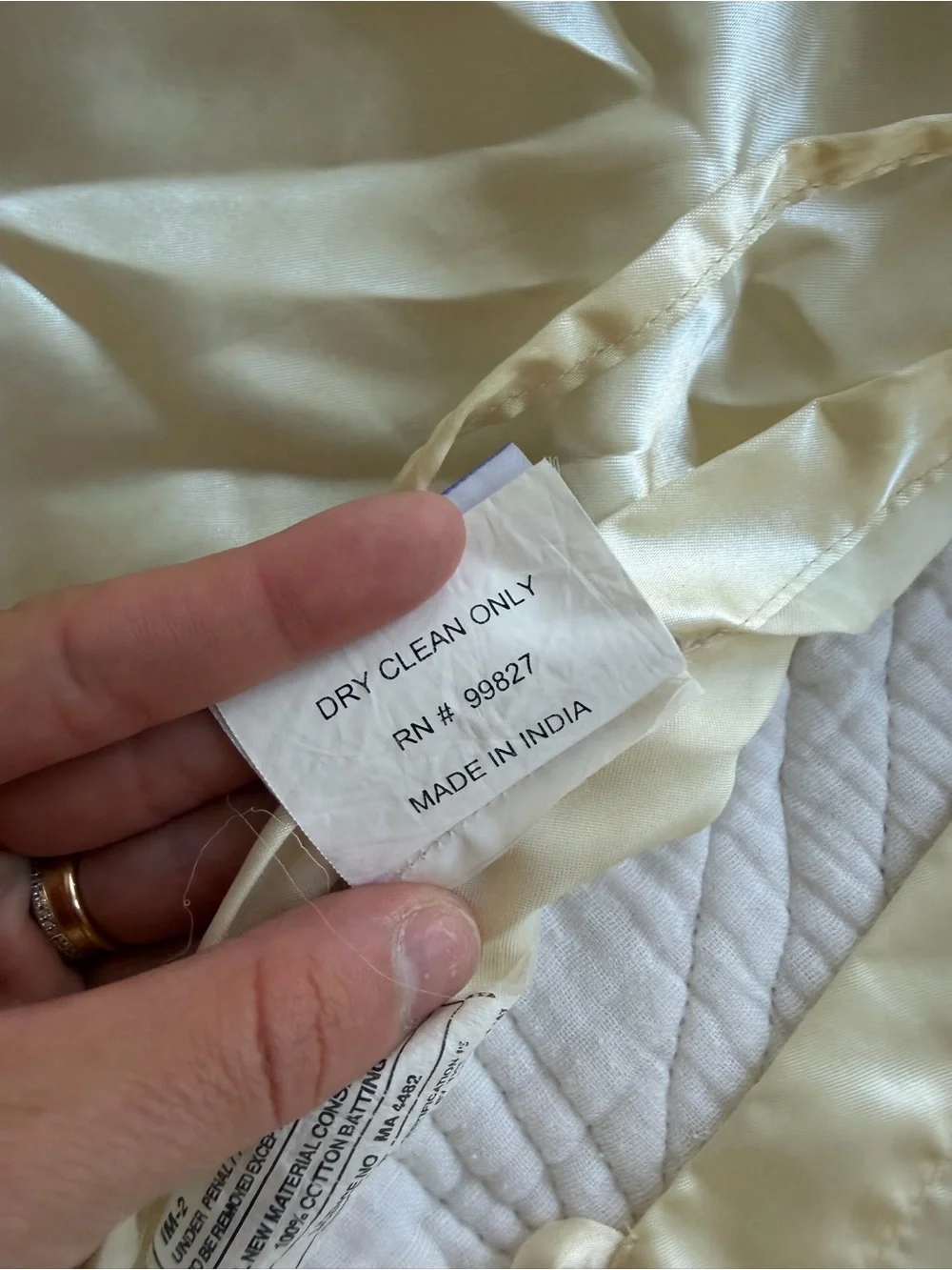 Quilted Pillowcases in Taupe Beige - Elegant Paisley & Diamond Stitch